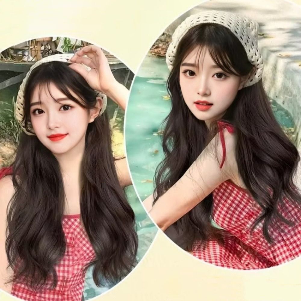 Fashion 65CM Wig Triangle Head - огляд і ціна Headband Summer Knit