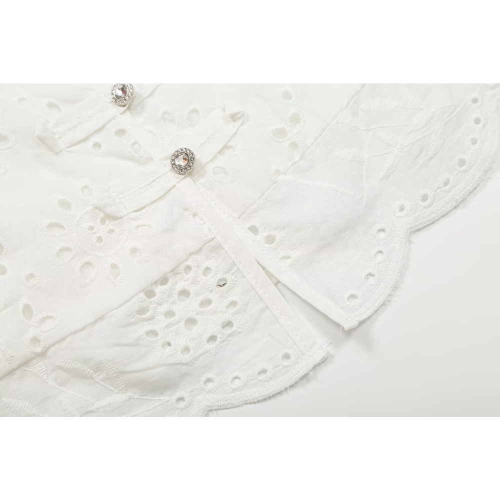 Women Embroidered Eyelet Skirt - огляд і ціна Midi Skirt Floral