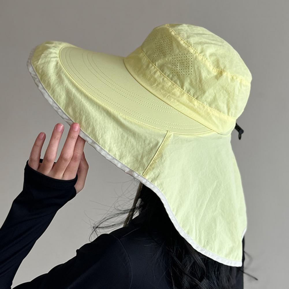 Women Sun Hat with Neck Flap W - огляд і ціна Hat Floppy Wide